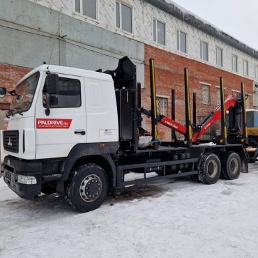 Сортиментовоз  МАЗ-631228-8575-012 С КМУ ВМ 10-86  (ПЛОЩАДКА ВЕЛЬМАШ)