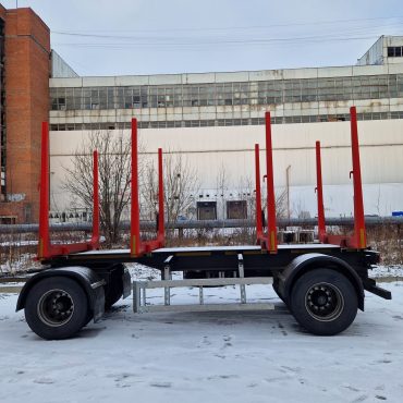 Прицеп сортиментовозный 600221 (двухскатный)